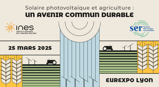 Journée nationale de l'agrivoltaïsme - Eurexpo Lyon 25 mars 2025